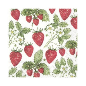Delicious Strawberries Lunch Servetten 20st. IHR
