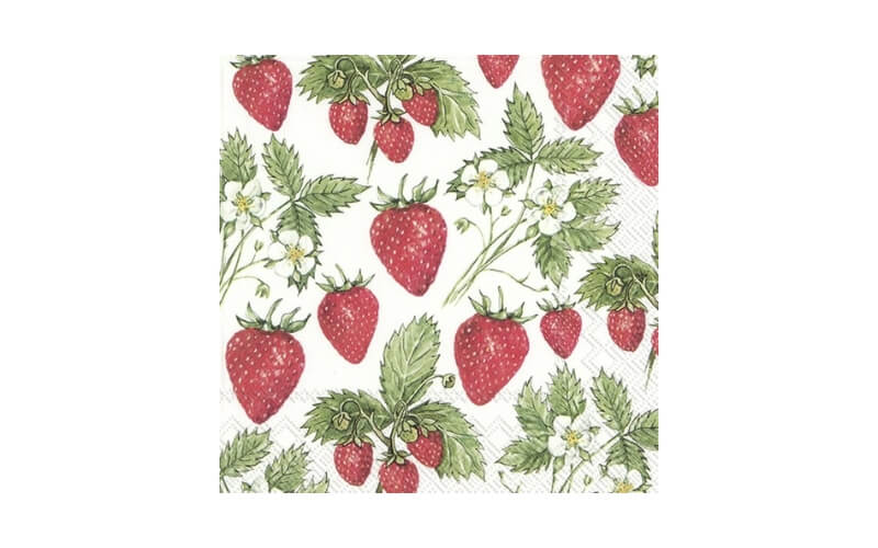 Delicious Strawberries Lunch Servetten 20st. IHR