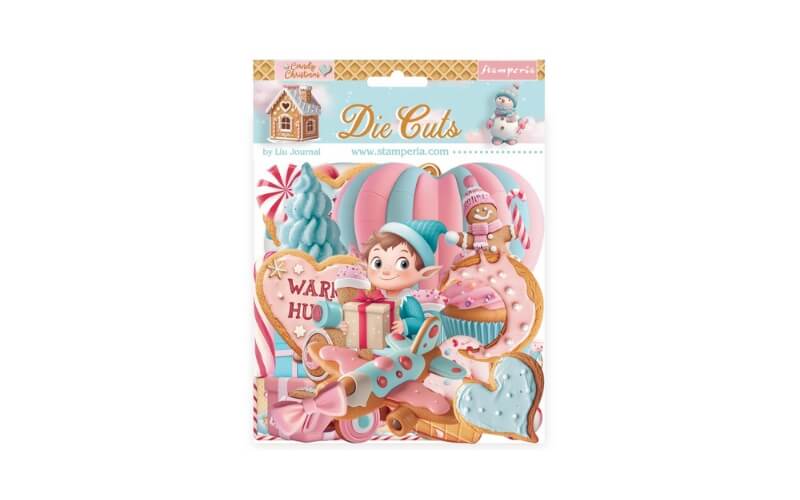 Die Cuts Candy Christmas Stamperia