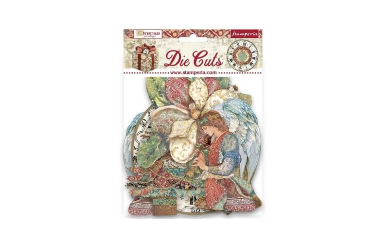 Die Cuts Christmas Greetings Stamperia