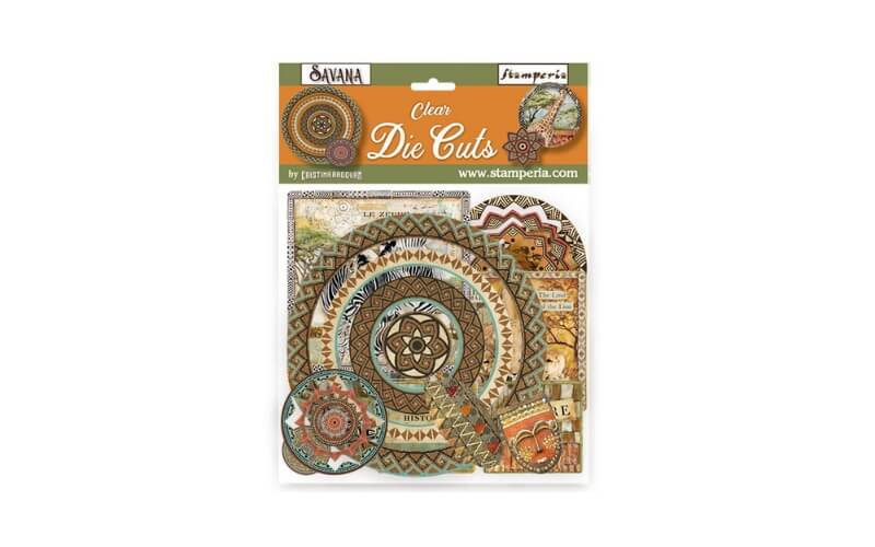 Die Cuts Helder Savana Stamperia