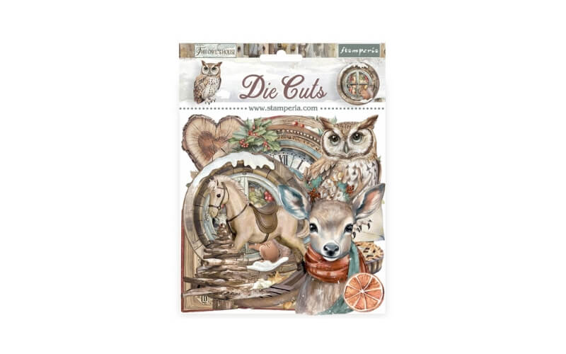 Die Cuts Het Uilenhuis Stamperia