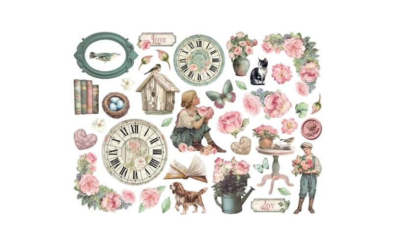 Die Cuts House of Roses Stamperia