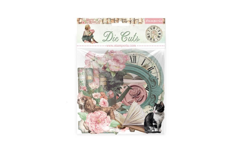 Die Cuts House of Roses Stamperia