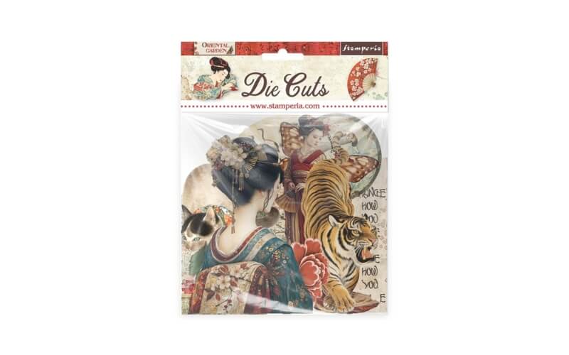 Die Cuts Oriental Garden Stamperia