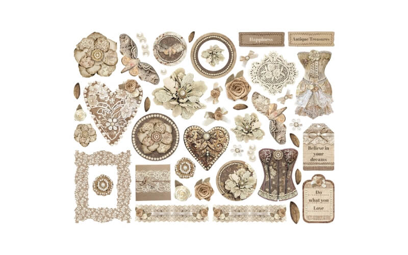 Die Cuts Oud Kant Stamperia