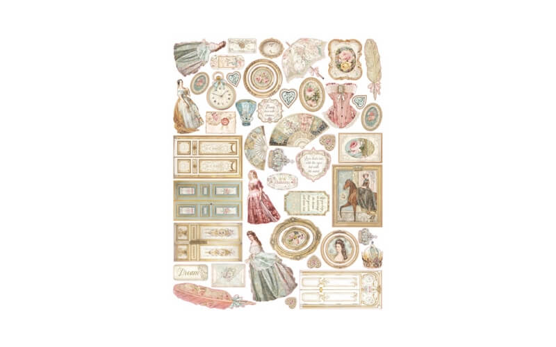 Die Cuts Prinses Stamperia