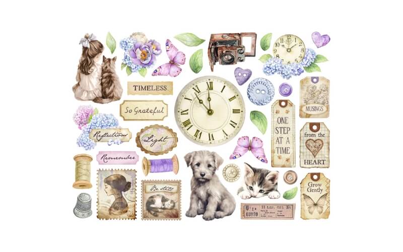 Die Cuts Quiet Days Stamperia