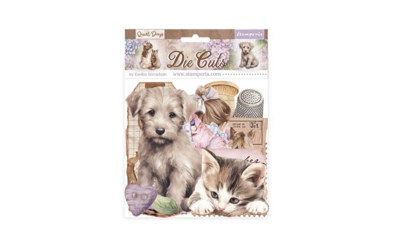 Die Cuts Quiet Days Stamperia