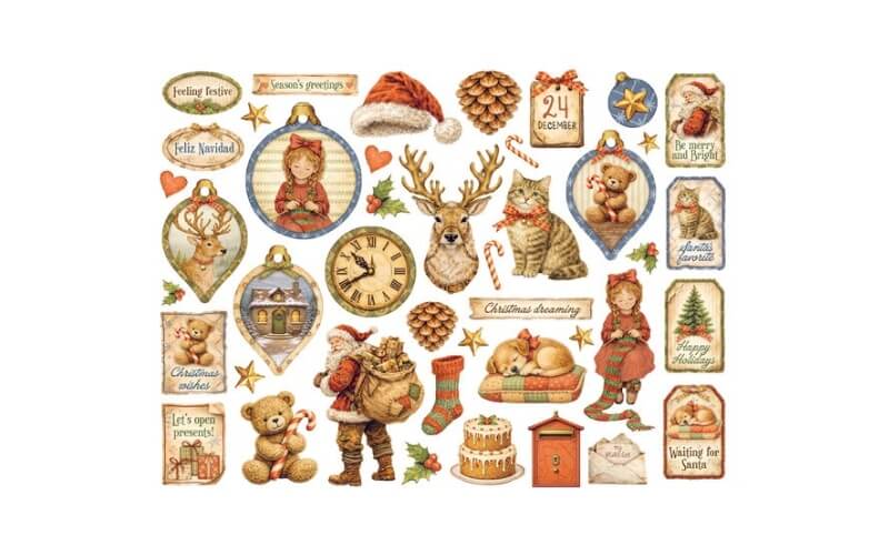 Die Cuts Silent Night Stamperia