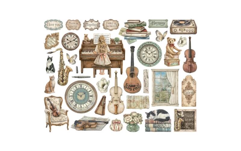 Die Cuts Symphony Stamperia