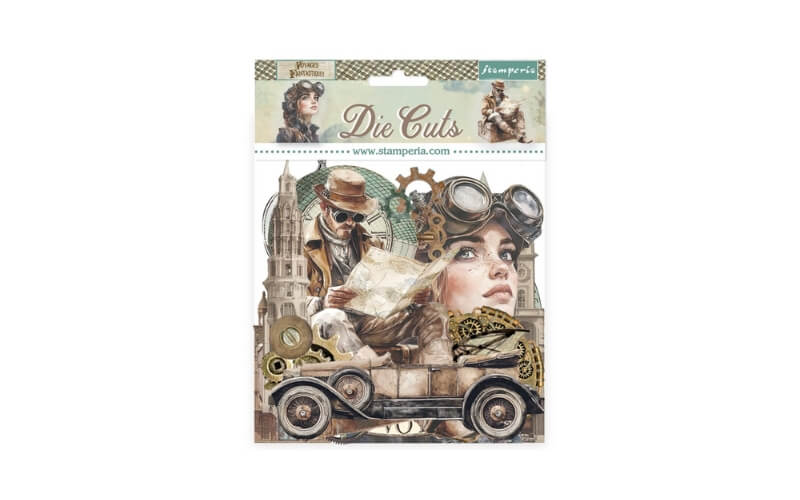Die Cuts Voyages Fantastiques Stamperia