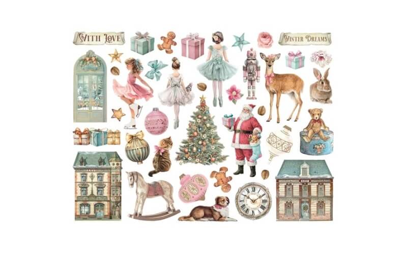 Die Cuts Winter Magic Stamperia