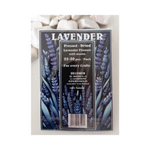 Echte Lavendel Geperst Decorer