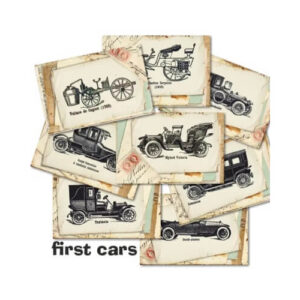 Plakboekpapier Mini Eerste Auto Decorer