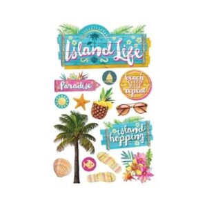 Eilandleven 3D Stickers Paper House