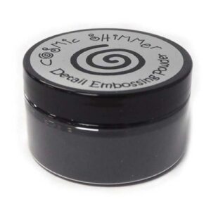 Embossingpoeder Zwart Cosmic Shimmer