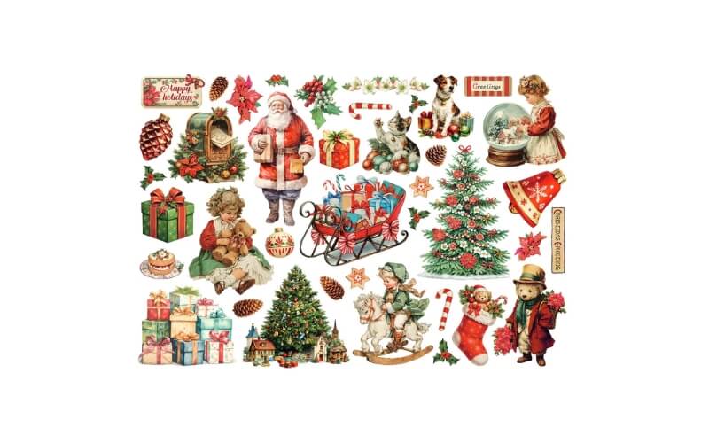Ephemera Classic Christmas Stamperia