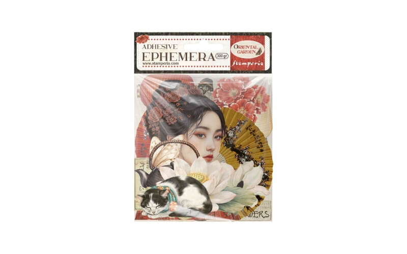 Ephemera Oriental Garden Stamperia