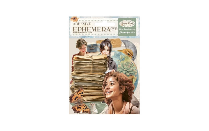 Ephemera Secret Diary Stamperia