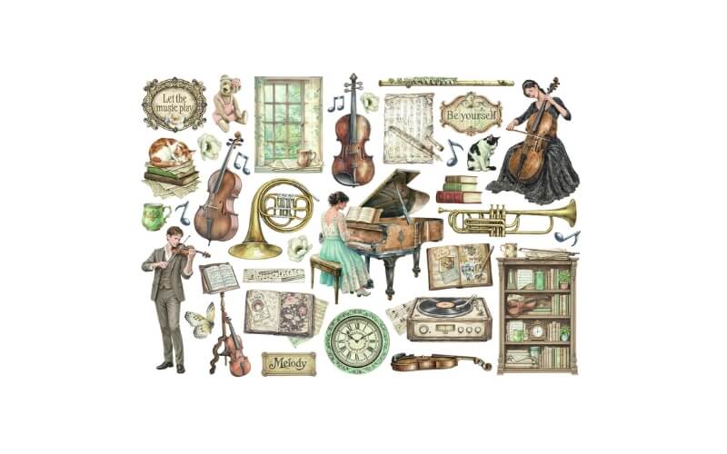 Ephemera Symphony Stamperia