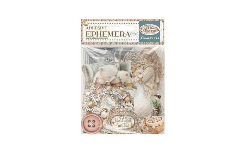 Ephemera White Christmas Stamperia