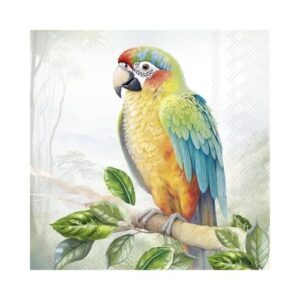 Exotic Parrot Lunch Servetten 5st. IHR