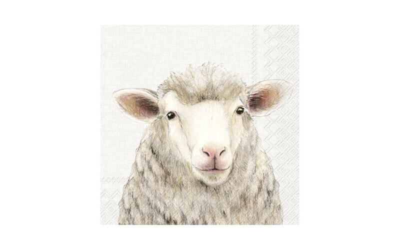Farm Sheep Lunch Servetten 5st. IHR