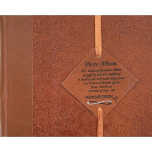 Fotoboek Leatherlook Lichtbruin