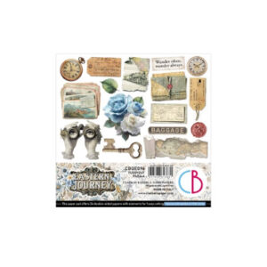 Fussy Cut Pad 15x15 Eastern Journey Ciao Bella