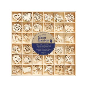 Gemengde Houten Vormen  Divers Bare Basics