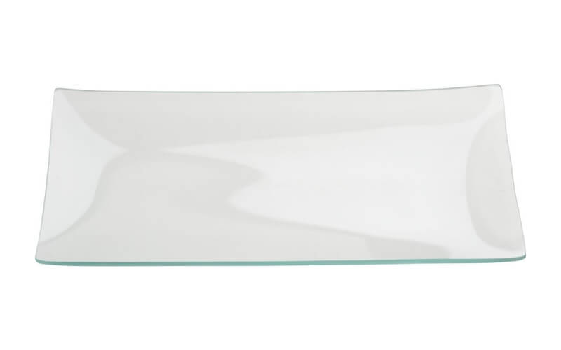 Glazen Schaal Rechthoekig 26,5x12cm