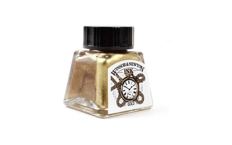 Gouden Teken Inkt 14ml Winsor & Newton