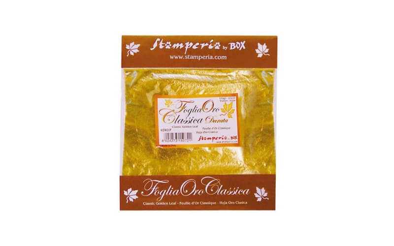 Goudfolie 11 Vellen Goud Stamperia