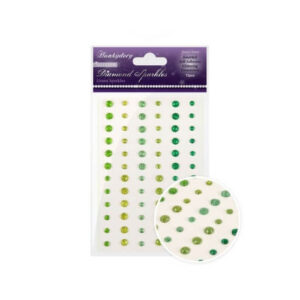 Groen Diamant Glitter Stickers Hunkydory