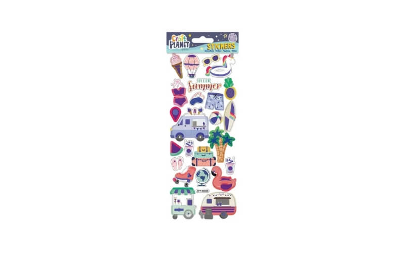 Hallo Zomer Stickervel