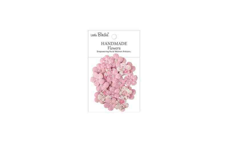 Handmade Flowers Polly Pink Symphony Little Birdie