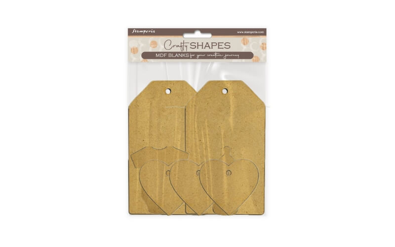 Houten Vorm Baby Plates Stamperia