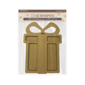 Houten Vorm Candy Christmas Cadeau Stamperia