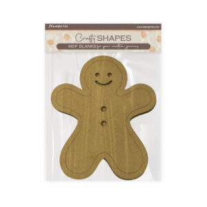 Houten Vorm Candy Christmas Gingerbread Stamperia