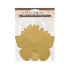 Houten Vorm Daisy Art Daisy and Butterfly Stamperia