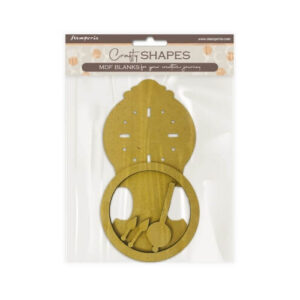 Houten Vorm Gardens of Time Pendulum Clock Stamperia