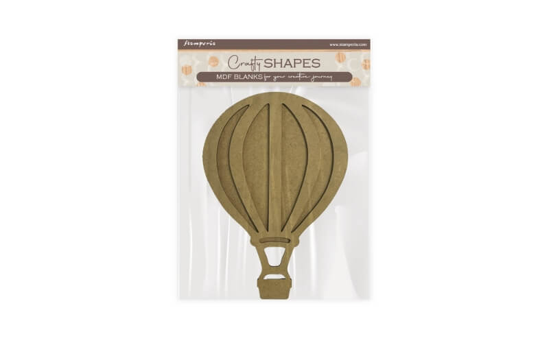 Houten Vorm Timeless Luchtballon Stamperia