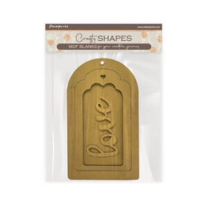 Houten Vorm Timeless Tag Stamperia