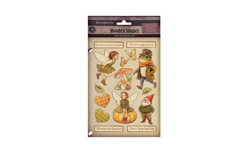 Houten Vormen Whispering Woods Stamperia