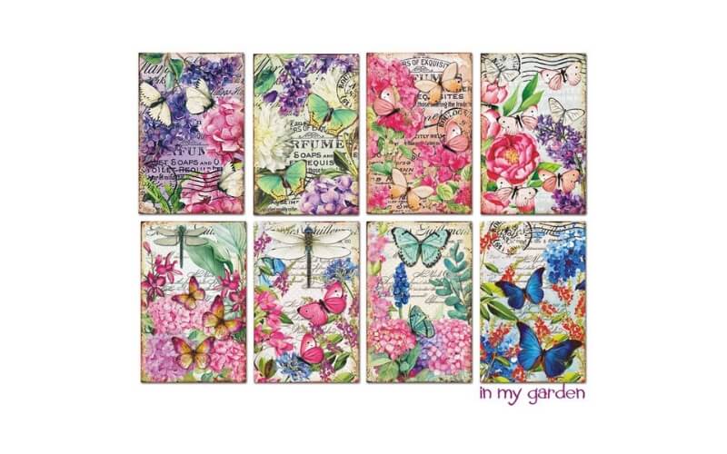 Plakboekpapier Mini In Mijn Tuin Decorer