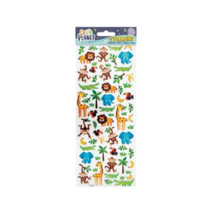 In de dierentuin Stickervel