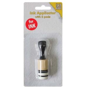 Inktapplicator met 2 pads