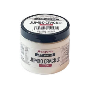 Jumbo Craquelé Transparant Stap 1 200ml Stamperia