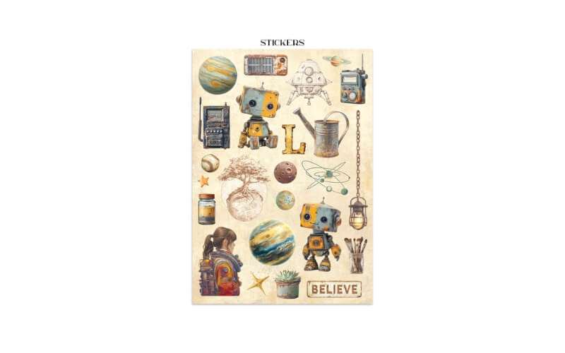Junk Journal A New Beginning Stamperia
